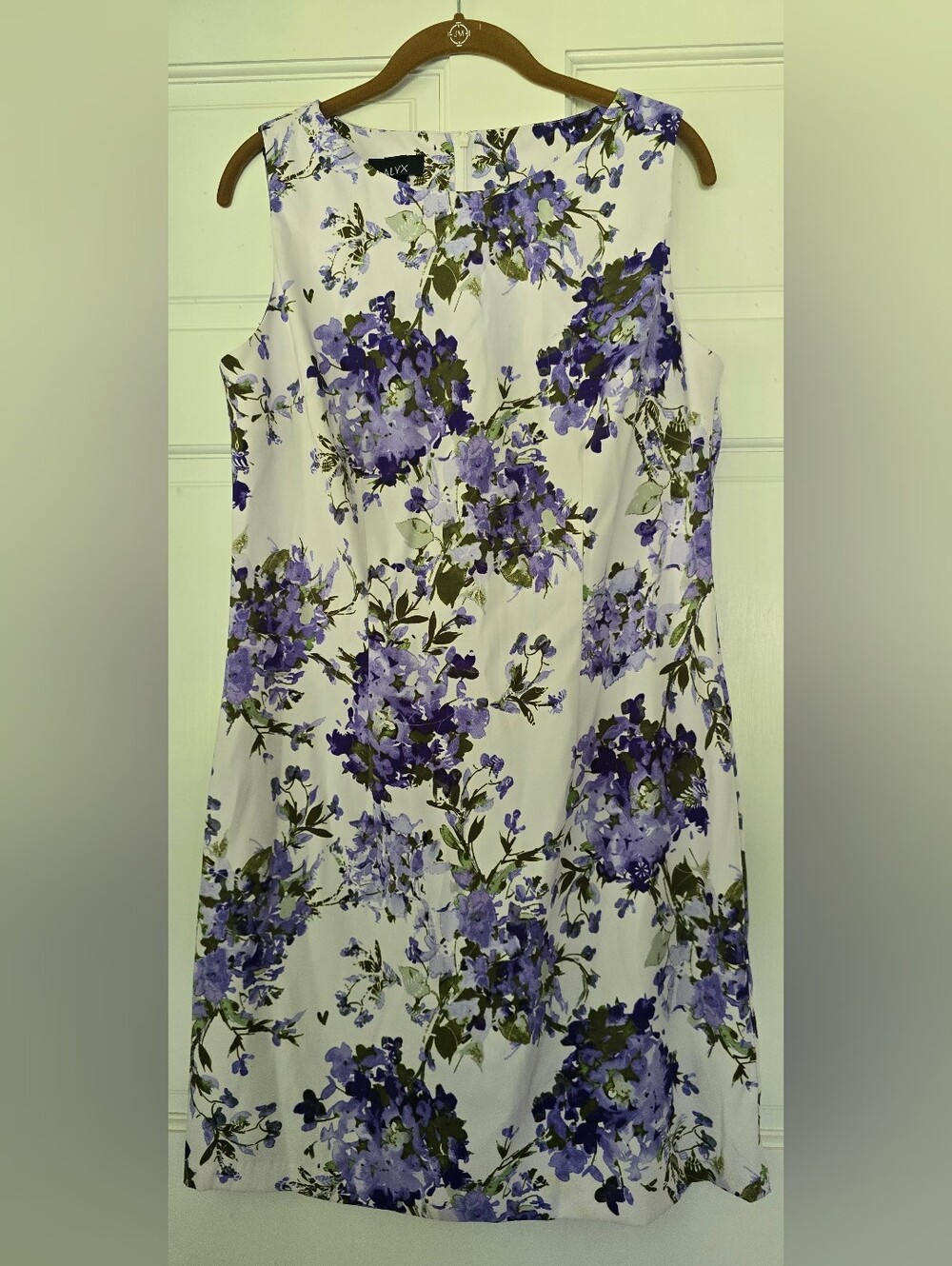 Alyx Lavender Floral Sleeveless Shift Dress